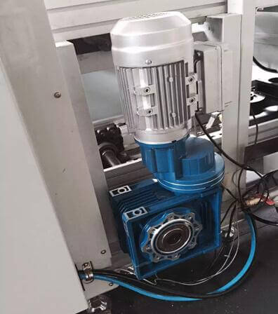 Worm gear assembly production line