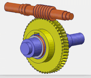Worm gear reducer