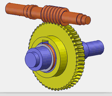 Worm gear reducer