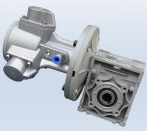 Pneumatic gear reducer