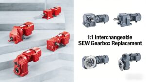 replace SEW gearbox